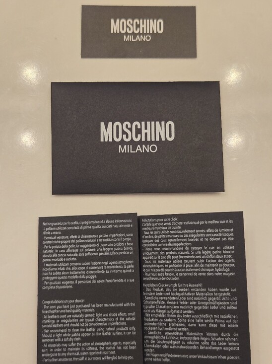 Moschino Black And Gold Mini Nylon Backpack Like New! main image 12